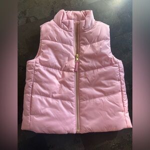 JCrew Crew kids girls puffy vest size 4/5